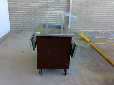 Used delfield commercial s/s 1 comp serving buffet 