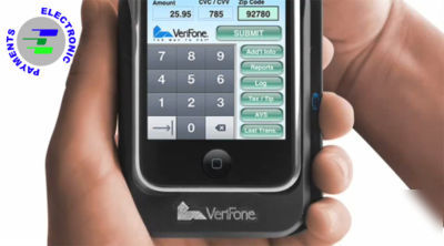 Verifone payware mobile card swiper for iphone 3G & 3GS