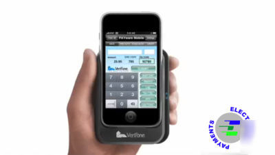 Verifone payware mobile card swiper for iphone 3G & 3GS