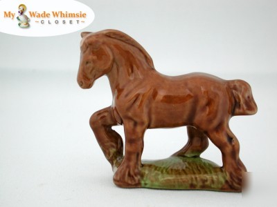 Wade whimsie - horse sets 2, shire mare - rare - mint