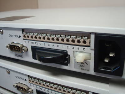 (14) sanyo mpx-MD4 security b/w video multiplexers