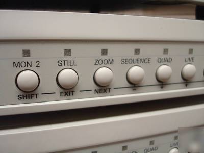 (14) sanyo mpx-MD4 security b/w video multiplexers