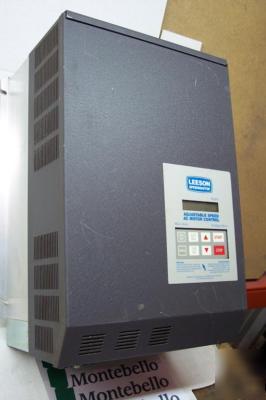 174599 leeson adjustable speed ac motor control 40 hp