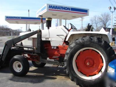 1979 case 1070 agri-king tractor with front loader
