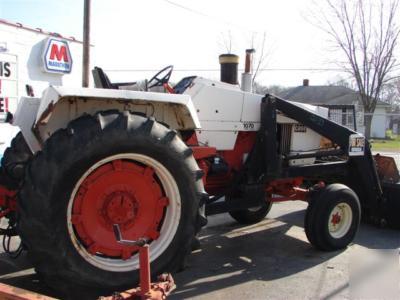 1979 case 1070 agri-king tractor with front loader