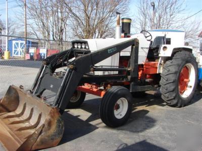 1979 case 1070 agri-king tractor with front loader