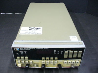 Agilent / hp 8116A pulse-function generator 1-50 mhz
