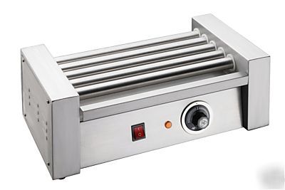 Commercial hot dog roller grill cooker machine