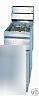 Commercial kitchen floor model gas deep-fryer 40 lbs