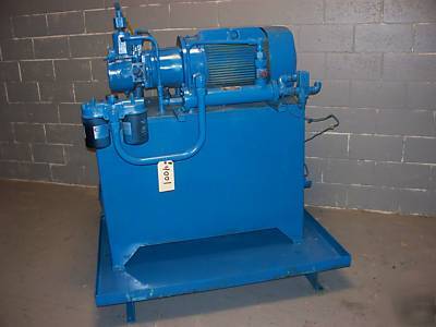 Continental 40 horse power 70 gpm hydraulic power unit