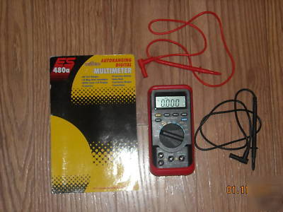 Electronic specialties 480A auto-ranging digital multim