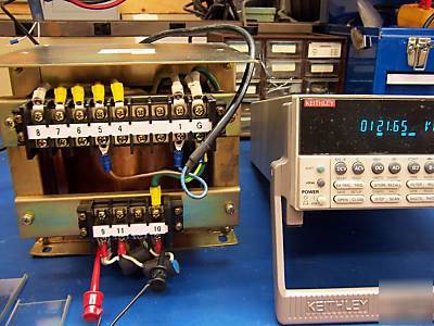 Isolation multi tap transformer in 220V 120V out 3.6KVA