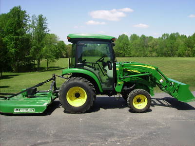 John deere 3520 w/cab & loader heat/ac/radio/cd