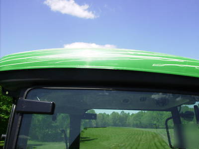 John deere 3520 w/cab & loader heat/ac/radio/cd