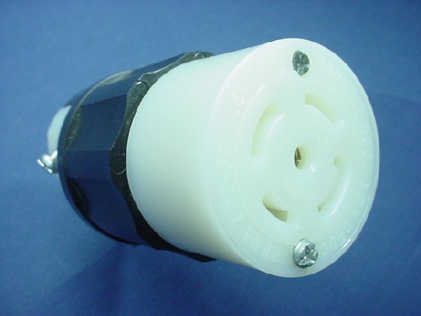 Leviton L22-30 locking connector 30A 277/480V 3Ã¸y 2823