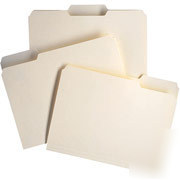 Manila file folders-used-lot of 400