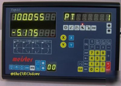 Meister TOP10-2 digital readout 9X49 9X42 9X48 mill dro
