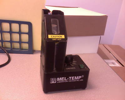 Mel-temp ii melting temperature tester