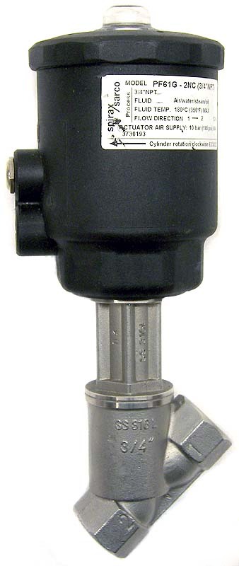 New spirax sarco angle seat actuator regulator valve