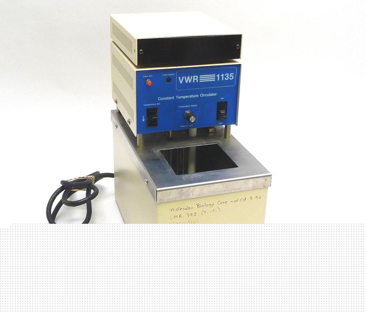 Polyscience vwr 1135 constant temperature circulator