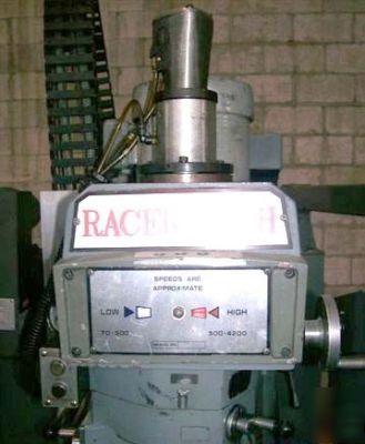 Racer tech cnc bridgeport style vertical mill