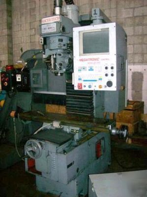 Racer tech cnc bridgeport style vertical mill