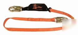 Safewaze 3512 safestop shock absorbing 6' web lanyard