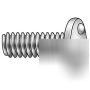 100 10-32 thread top projection weld stud bolt welding