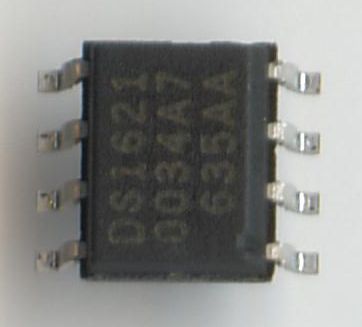 2 pcs DS1621 I2C thermometer/thermostat smd pic avr mcu