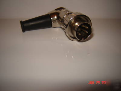  5 pin microphone plug for johnson 4170 cb radio l shap