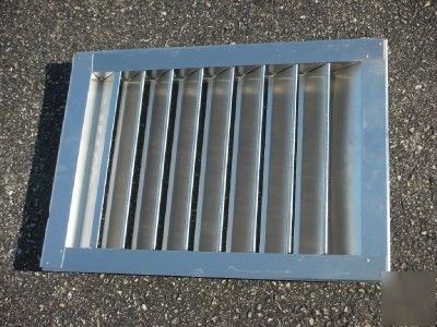 6 lomanco flush aluminum eave louver vent-ing 12X18