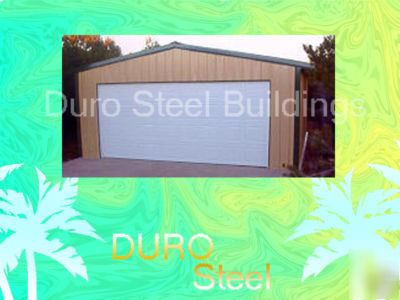Duro steel workshop 25X40X10 metal pre-fab buildings