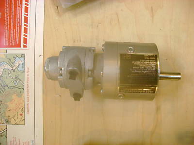 Gast air motor w/ gear box 15:1 1AM-nrv-60-GR11
