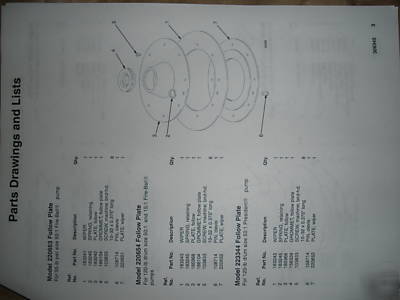 Graco follower plates for 70 & 120LB drums with