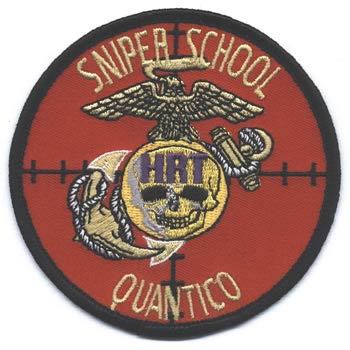 Hostage rescue team sniper patch