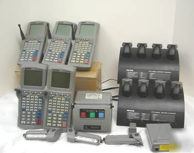 Lot 5 telxon / symbol ptc-960SL scanners, printer &more