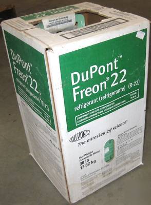 New dupont r-22 R22 freon refrigerant - 30LB - bottle