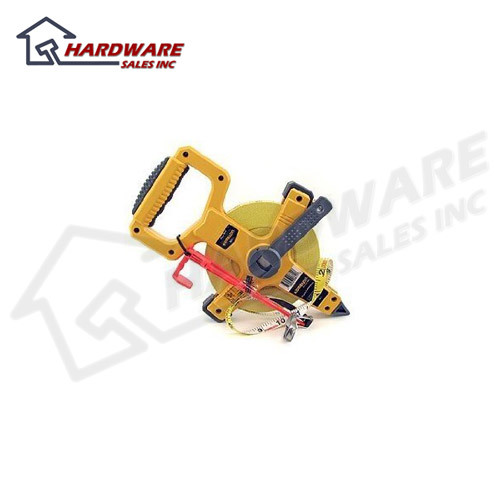 New komelon 6611 fiberglass open reel tape measure 100' 