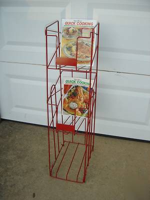 New magazine/literature honorvends, floor model rack, 