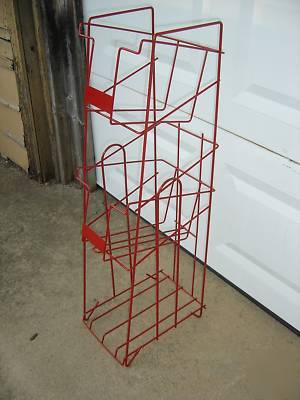 New magazine/literature honorvends, floor model rack, 
