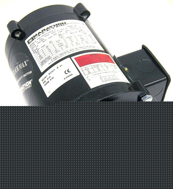 New marathon black max motor 1/4 hp 1800 rpm 230-460V