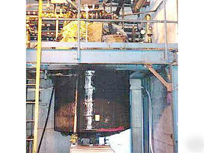 Pfaudler glass lined reactor, 1000 gallon mdl ra type