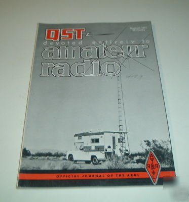 Qst amateur radio magazine, august 1971