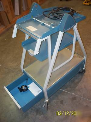 Tektronix oscilloscope cart model 3 nice large unit 