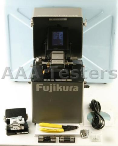 Fujikura fsm-20RS12 fiber ribbon fusion splicer cleaver