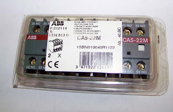 New 2 abb auxiliary contact accessory blocks pn:CA5-22M