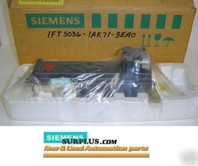 New siemens servo 1FT5 motor 1FT5036-1AK71-3EA0 