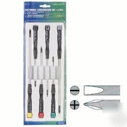 New vtscrset â€” 6 piece electronic screwdriver set - 