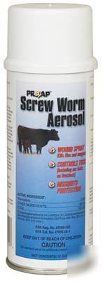 Screw worm aerosol insecticide spray 10 oz
