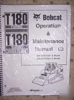2004 ir bobcat loader manual T180 turbo + high flow q